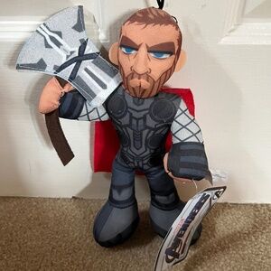 Marvel Avengers Thor 10 inch Thor Plush NWT